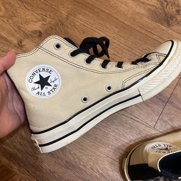 Custom design like new Chuck Taylor 70 high top converse size 7.5 - Picture 6 of 6